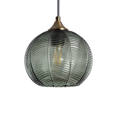 Suspension intérieur métal et verre Ø20cm ROMANE SWEEEK