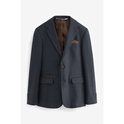 Veste de costume ajustée à rayures NEXT