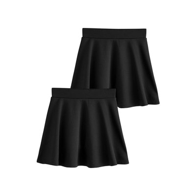 Jupe short à enfiler en jersey, lot de 2 NEXT