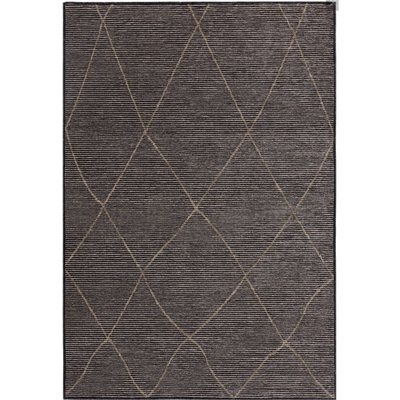 Tapis de salon moderne en jute BLUEBERRY NOVATREND