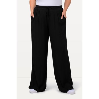 Pantalon Rose en viscose. Jambe large ULLA POPKEN