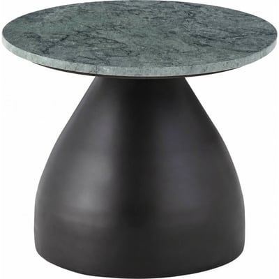 Table d'appoint en marbre et métal RECOLLECTION