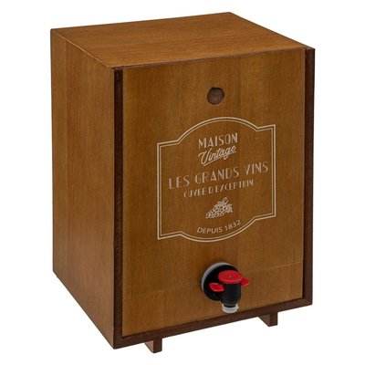Distributeur vin tonneau bois ATMOSPHERA