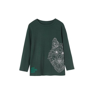 Tee-shirt motif animal en coton recyclé VERTBAUDET