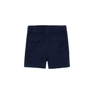 Short velours poches festonnées VERTBAUDET