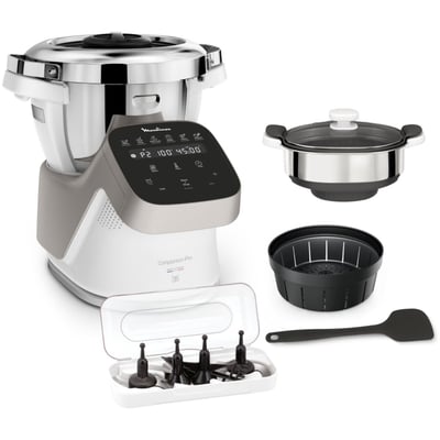 Robot multifonction companion pro + cuiseur vapeur YY5286FG MOULINEX
