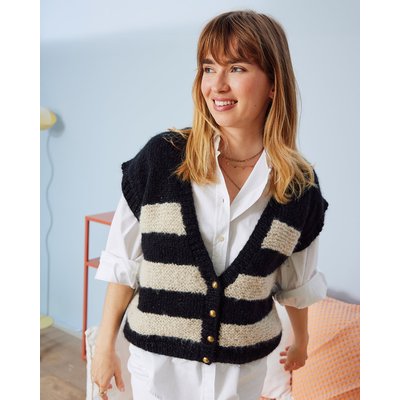 Kit Tricot Gilet Femme Dora PHILDAR