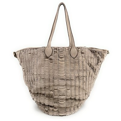 Sac cabas en cuir vintage tressé MISS SELAH OH MY BAG