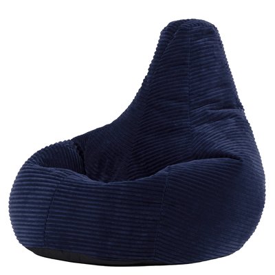 Pouf poire enfant à dossier haut velours côtelé Oeko-Tex® - DALTON ICON