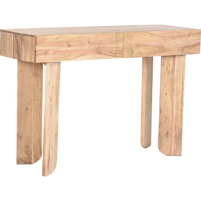 Table console élégante en bois de manguier RECOLLECTION