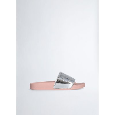 Chaussons avec logo en allover LIU JO