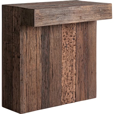 Comptoir de bar rustique en bois massif RECOLLECTION