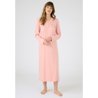 Chemise de nuit maille interlock côtelée DAMART