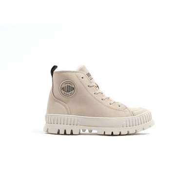 Boots cuir fourrées Pallashock Zip Warm PALLADIUM