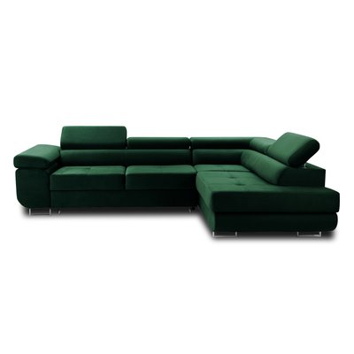 Canapé d'Angle Convertible en Velours 5 places - PABLO LISA DESIGN