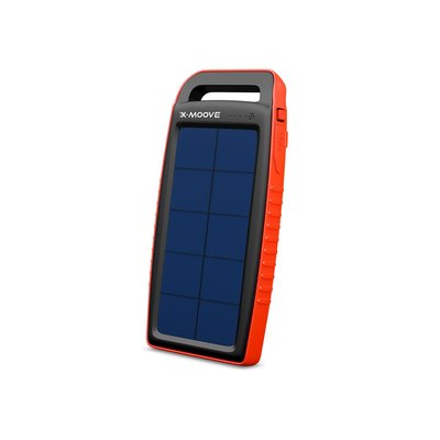 Batterie externe solaire avec lampe torche - 15 000 mAh LIVOO