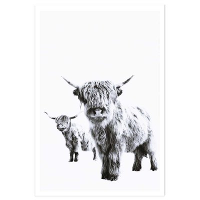 Affiche enfant jumelles HEXOA