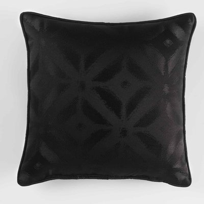 Coussin tisse Jacquard chic Majestic DOUCEUR D'INTÉRIEUR