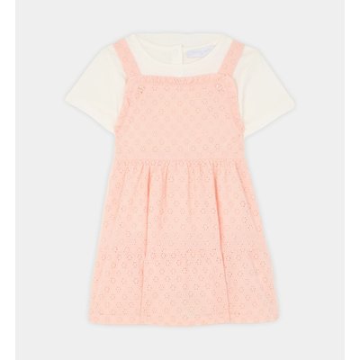 Ensemble Robe Et T-shirt Afalbala Coton Bio Broderies CADET ROUSSELLE