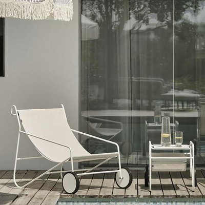 Chilienne design blanche OSLO PIER IMPORT