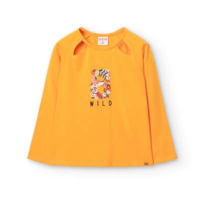 T-shirt en coton avec dessin devant BOBOLI