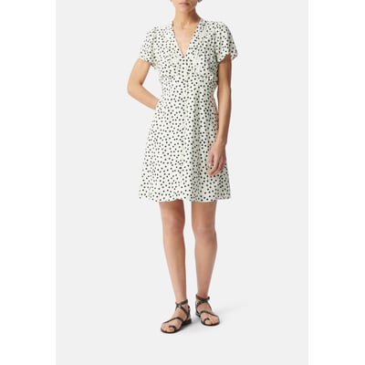 Robe courte imprimé pois IKKS