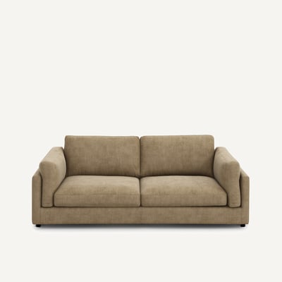 Schlafsofa in stonewashed Velours, CESAR AM.PM