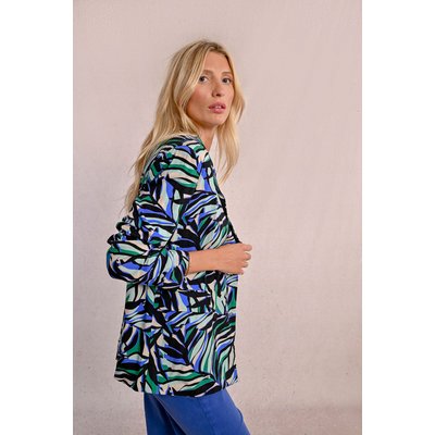 Blazer droit à imprimé MOLLY BRACKEN
