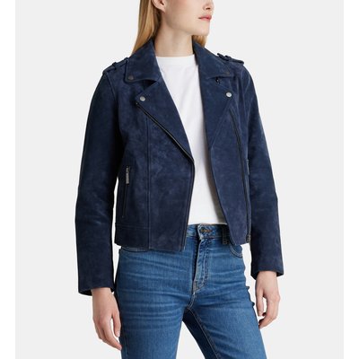 Blouson Style Motard Pixie Croûte De Cuir GALERIES LAFAYETTE
