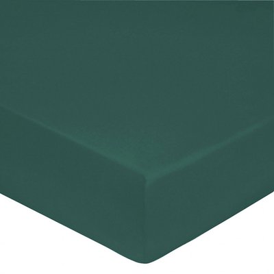 Drap housse satin - ARTY BLANC DES VOSGES