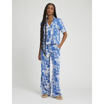 Pantalon fluide imprimé BZB