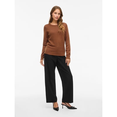 Pull col rond en fine maille VILA