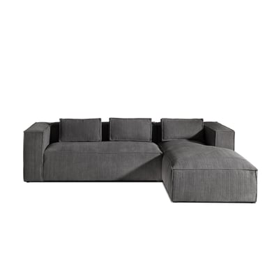 Canapé d'Angle droit 4 places - STELLA LISA DESIGN