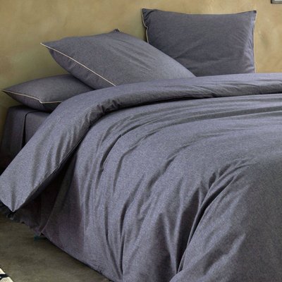 Housse de couette coton bio et recyclé -  RESSOURCES BLANC DES VOSGES