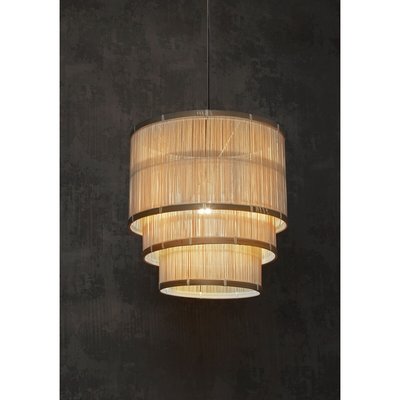 3 Tier Bamboo Pendant Ceiling Light SO'HOME