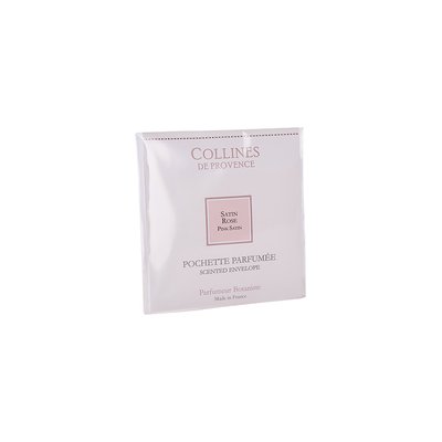 Pochette Parfumée  SATIN ROSE COLLINES DE PROVENCE