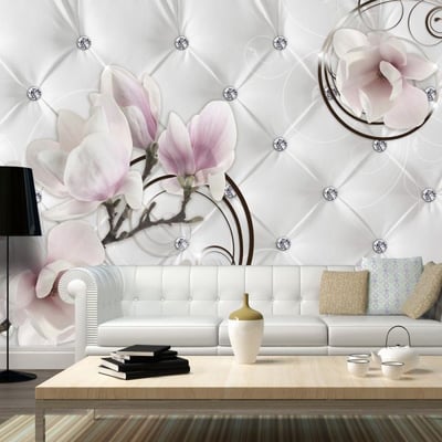 Papier peint intissé panoramique Fleurs Flower Luxury EDEN