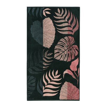 Serviette de plage velours 100x180 cm TROPICAL SENSEI MAISON