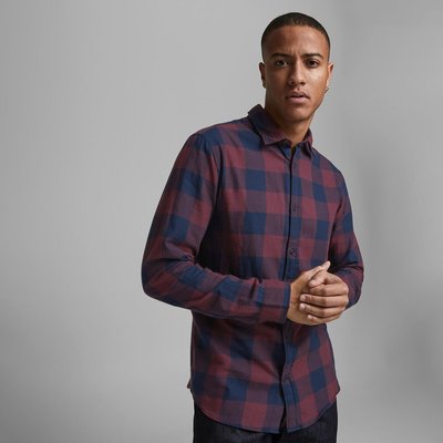 Chemise slim à carreaux Gingham Twill JACK & JONES