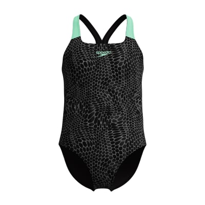 Maillot de bain 1 pièce motif/style imprimé serpent SPEEDO