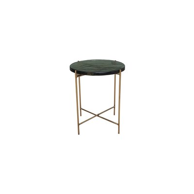 Table d'appoint en verre ronde Courlon CHEHOMA