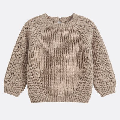 Jersey de punto grueso y cuello redondo LA REDOUTE COLLECTIONS