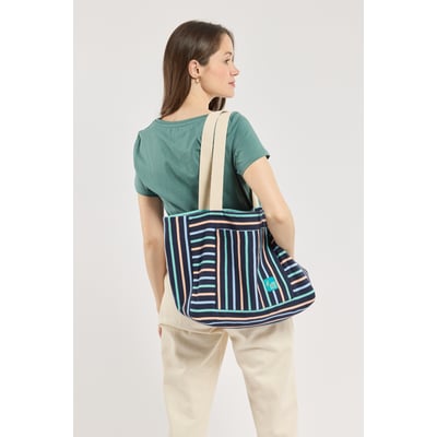 Grand sac rayé - coton épais ARMOR-LUX