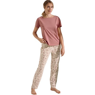 Pyjama pantalon t-shirt manches courtes Nina LISCA