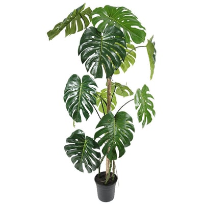 Monstera deliciosa artificielle, sur pied ARTIFICIELLES