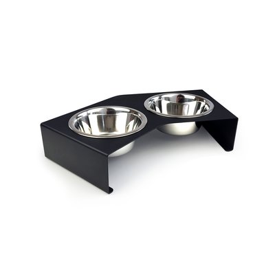 Gamelle chien surélevée socle métal, LIQUI BAGANE