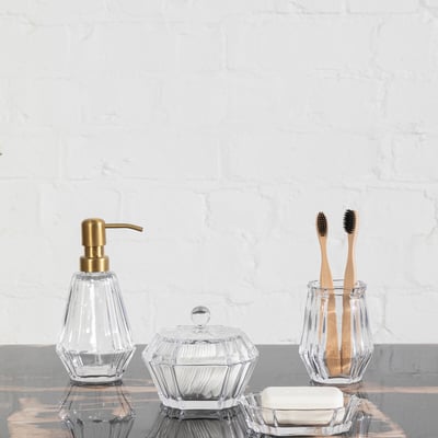 Louvre Glass Storage Jar  SO'HOME