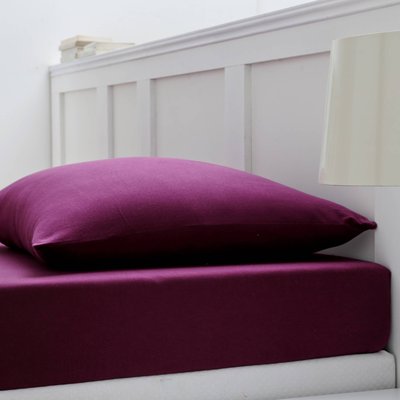 Drap housse extensible - JERSEY Bonnet de 30cm BLANC DES VOSGES