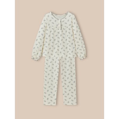 Pyjama imprimé Suzanne en coton biologique CYRILLUS