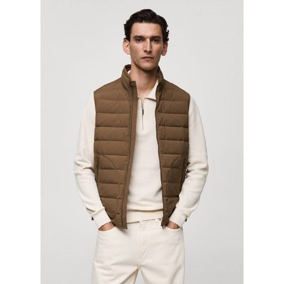Gilet matelassé rembourrage plumes MANGO MAN
